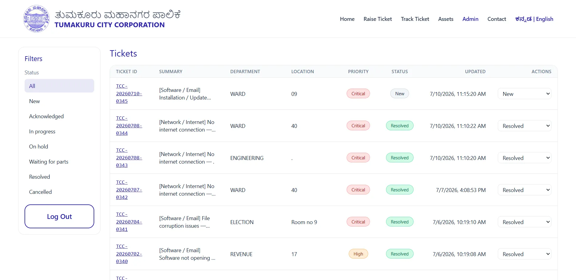 Live Helpdesk Ticketing & Resolution Pipeline